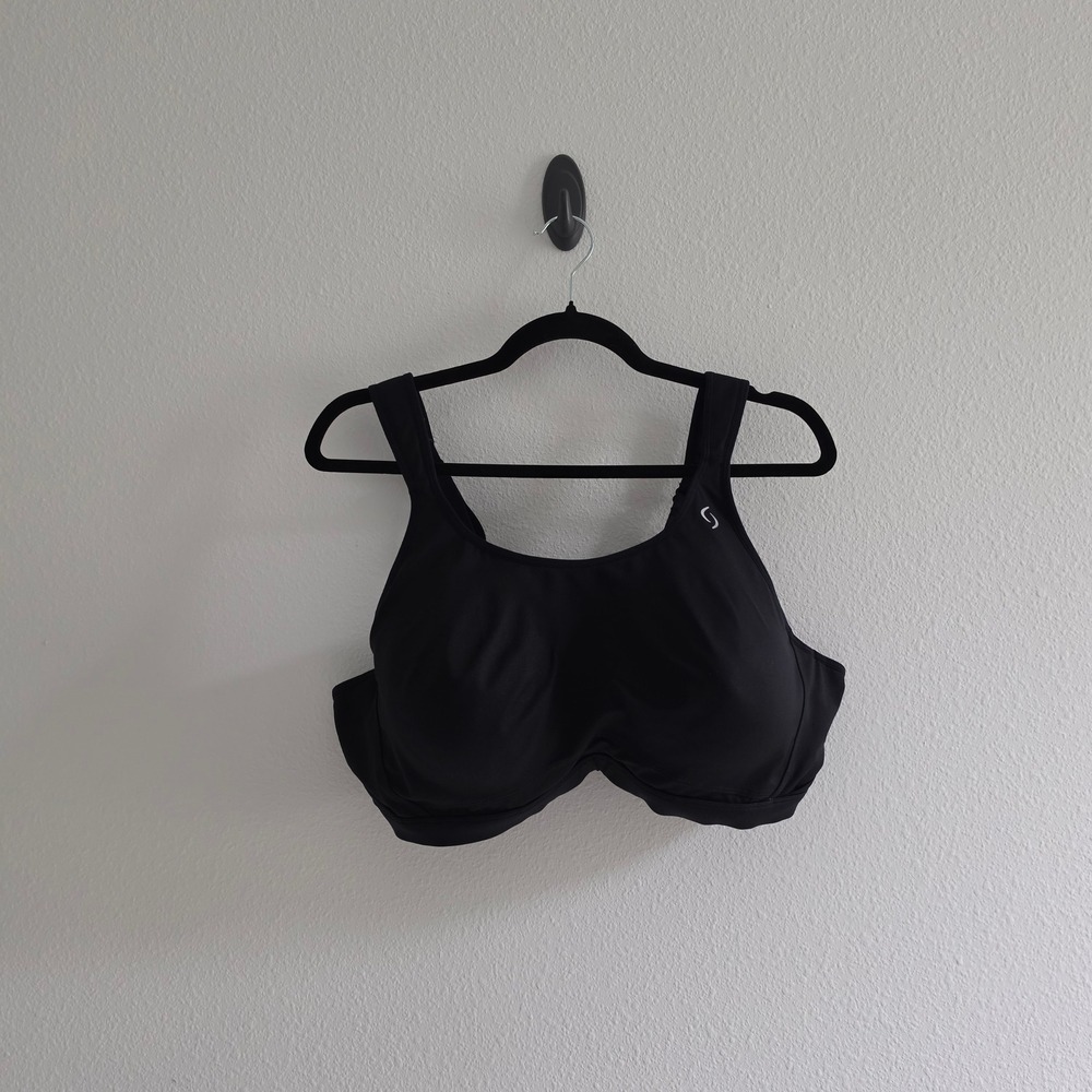 Brooks Sports Bra Black High Impact Running size 42DD
